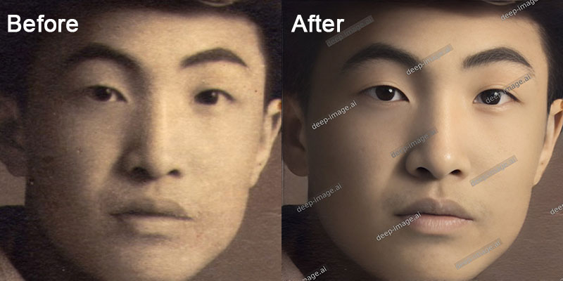 deep-image.com 에서 업스케일 전과 후 비교